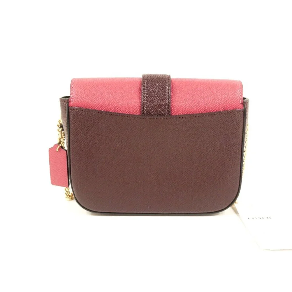 Coach Gemma Strawberry Haze Cranberry Butterfly Crossbody NWT C6796